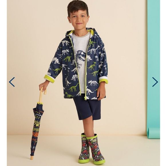 Hatley Boys Dino Fossils Matte Rain Boots | SZ 12 - Picture 4 of 15